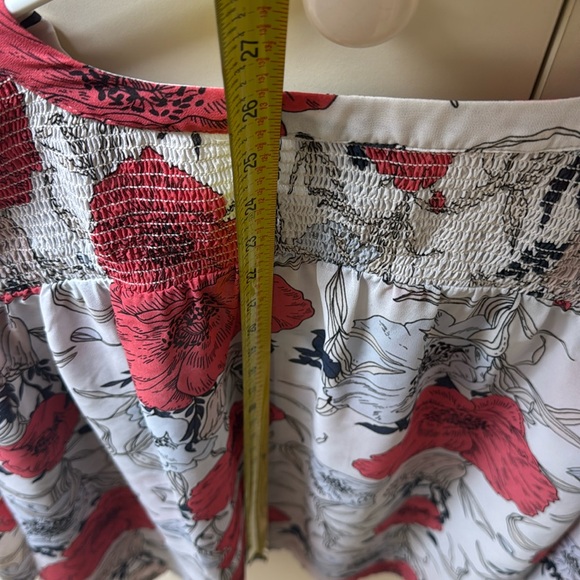 Ann Taylor XL Sheer Floral Top - Picture 7 of 8